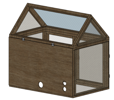3D model — final assembly