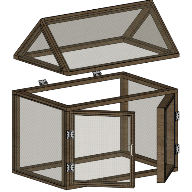 3D model — vinyl overview