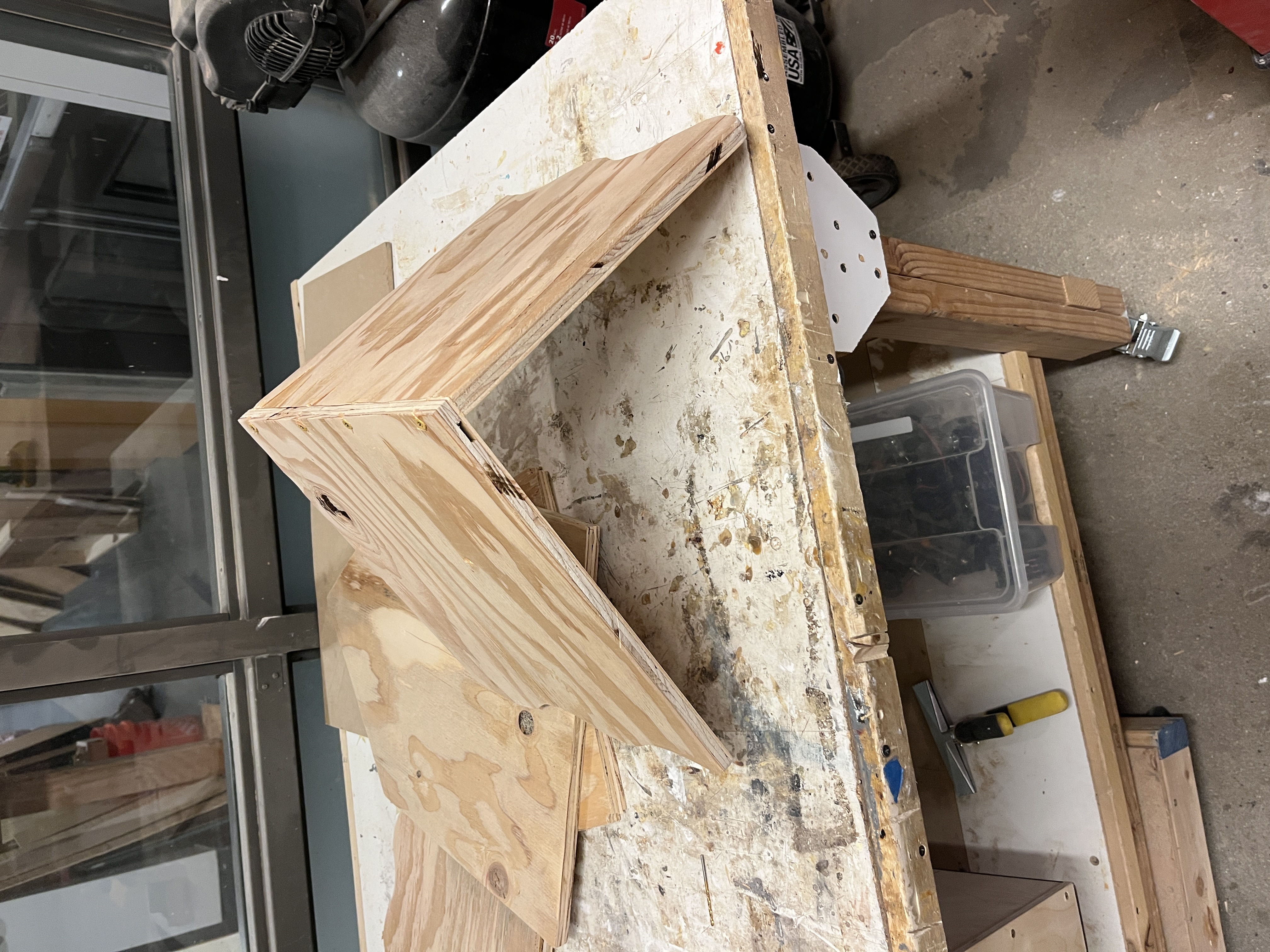 Assembled roof structure
