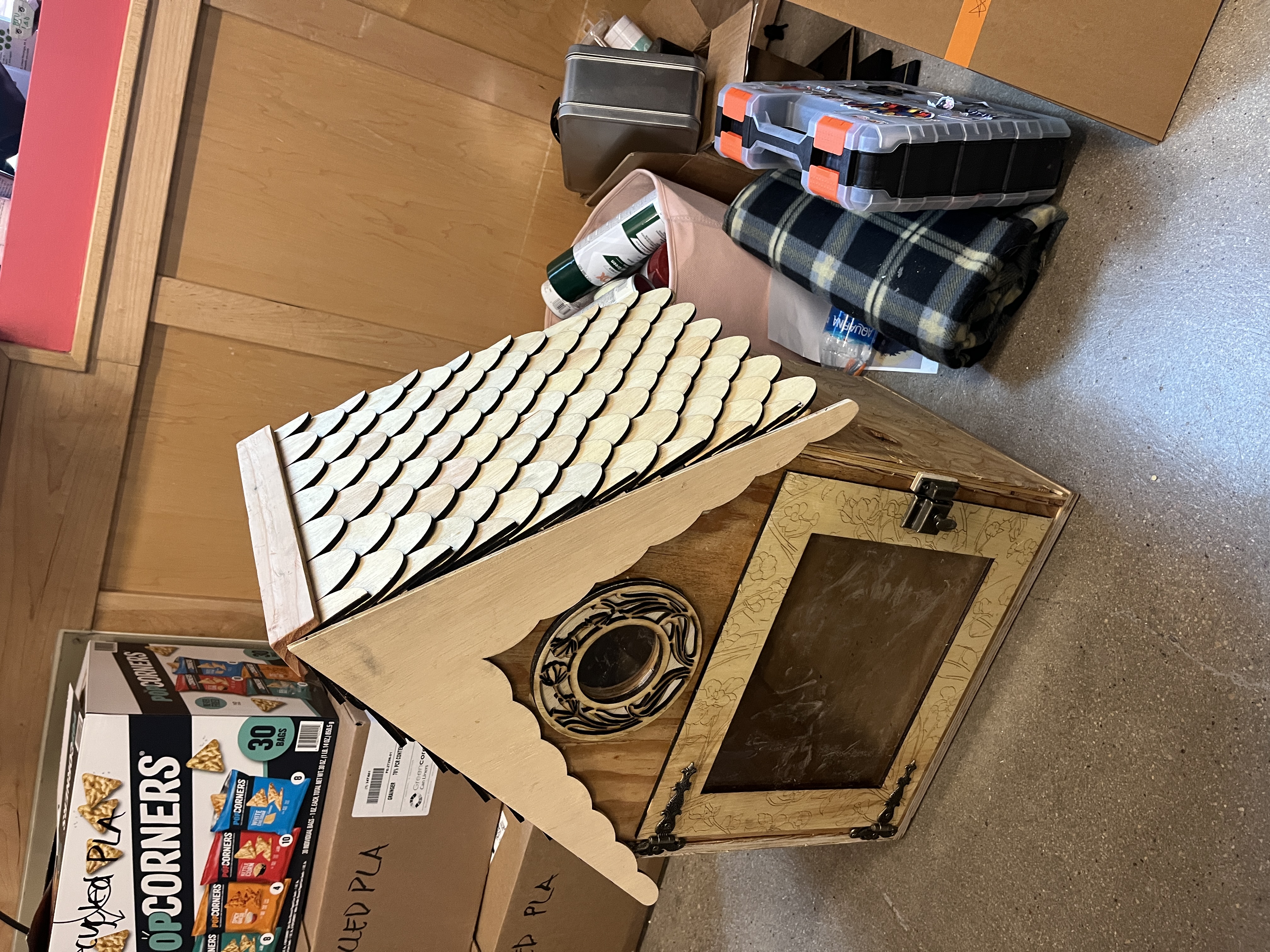 Final product — side view