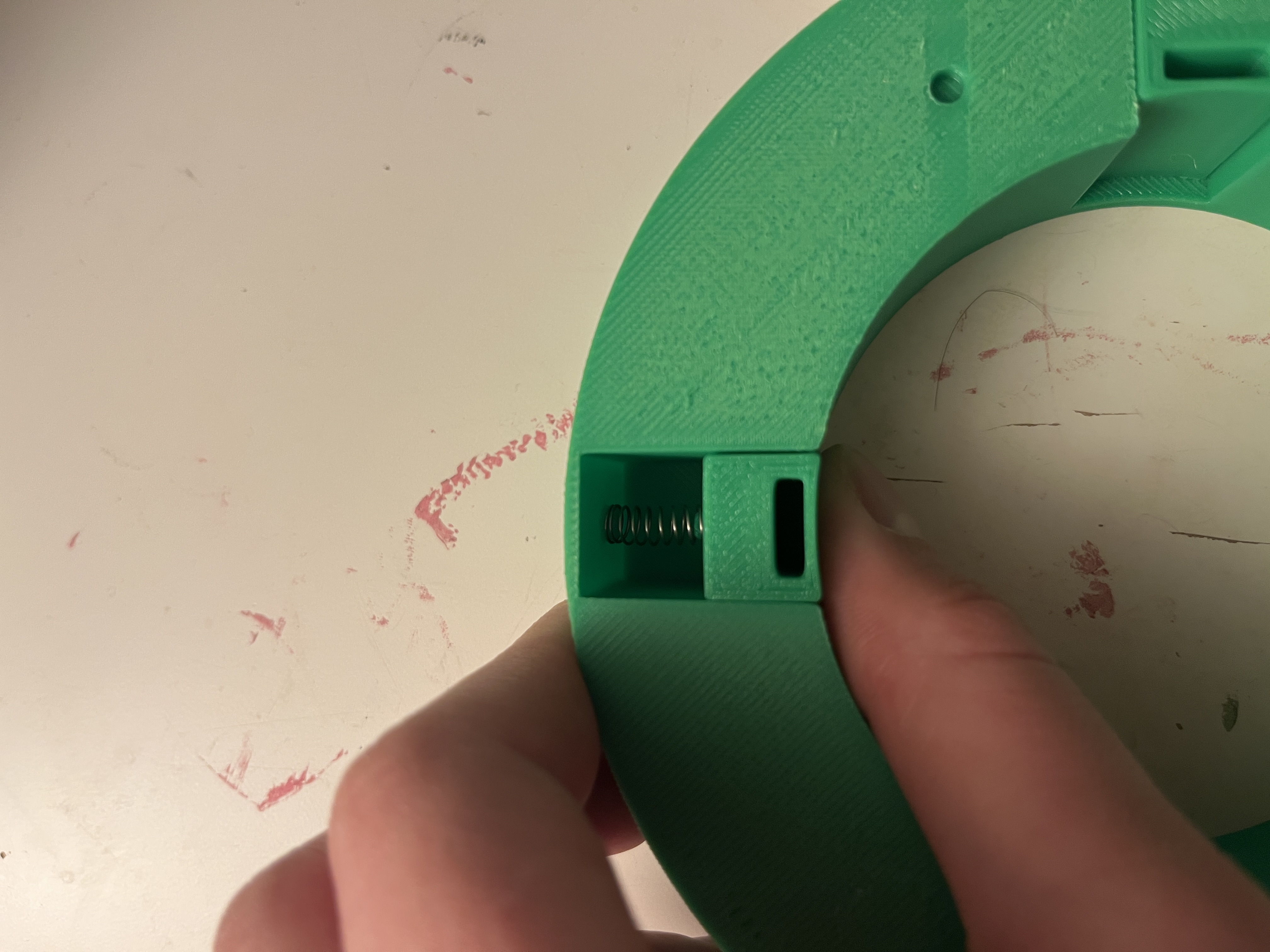 Attempt 1 — spring detail