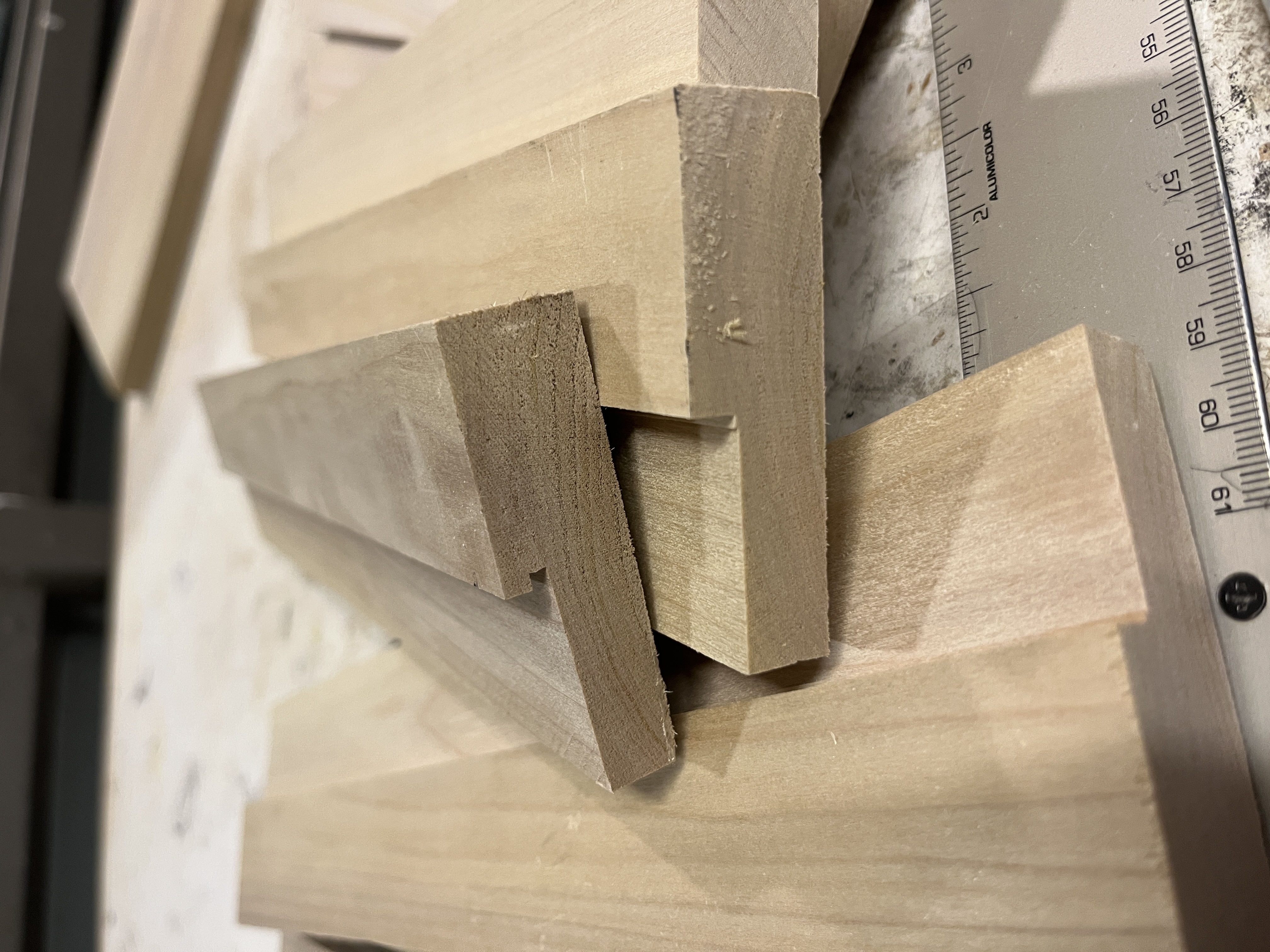 Cutting acrylic inserts